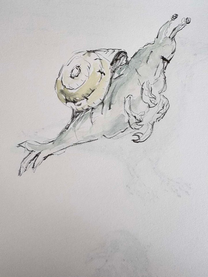 Quick sketch of weirdo creature