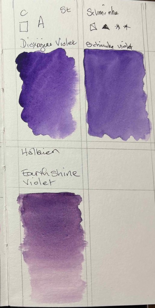 Purple and Mauve swatch page 2