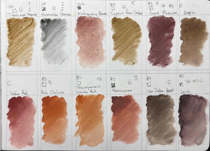 Brown swatches page 2